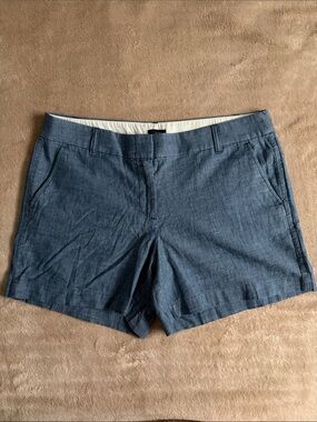J. Crew Chambray Shorts - Size 12